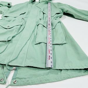 Veste Manteau Club Monaco Femme - Vert Olive - Taille XS/TP - Occasion Très Bon état